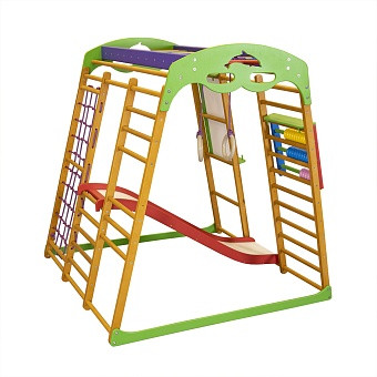 Дитячий спортивний комплекс для квартири SportBaby Карамелька Plus 7, фото 1