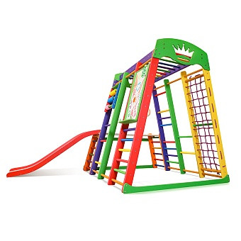 Спортивний комплекс для дому SportBaby «Акварелька Plus 1-3», фото 1