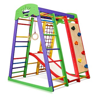 Спортивний комплекс для дому SportBaby «Акварелька Plus 6», фото 1