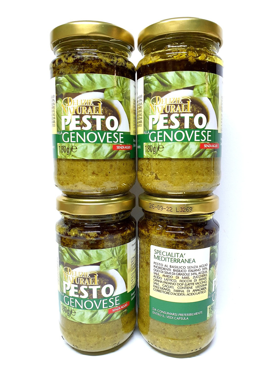 Соус песто Delizie Naturali, 180г