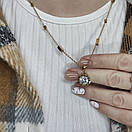 Підвіска, кулон з нержавіючої медичної сталі "Миссис", фото 3