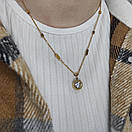 Підвіска, кулон з нержавіючої медичної сталі "Миссис", фото 4