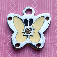 Підвіска з емаллю Метелик (* см)