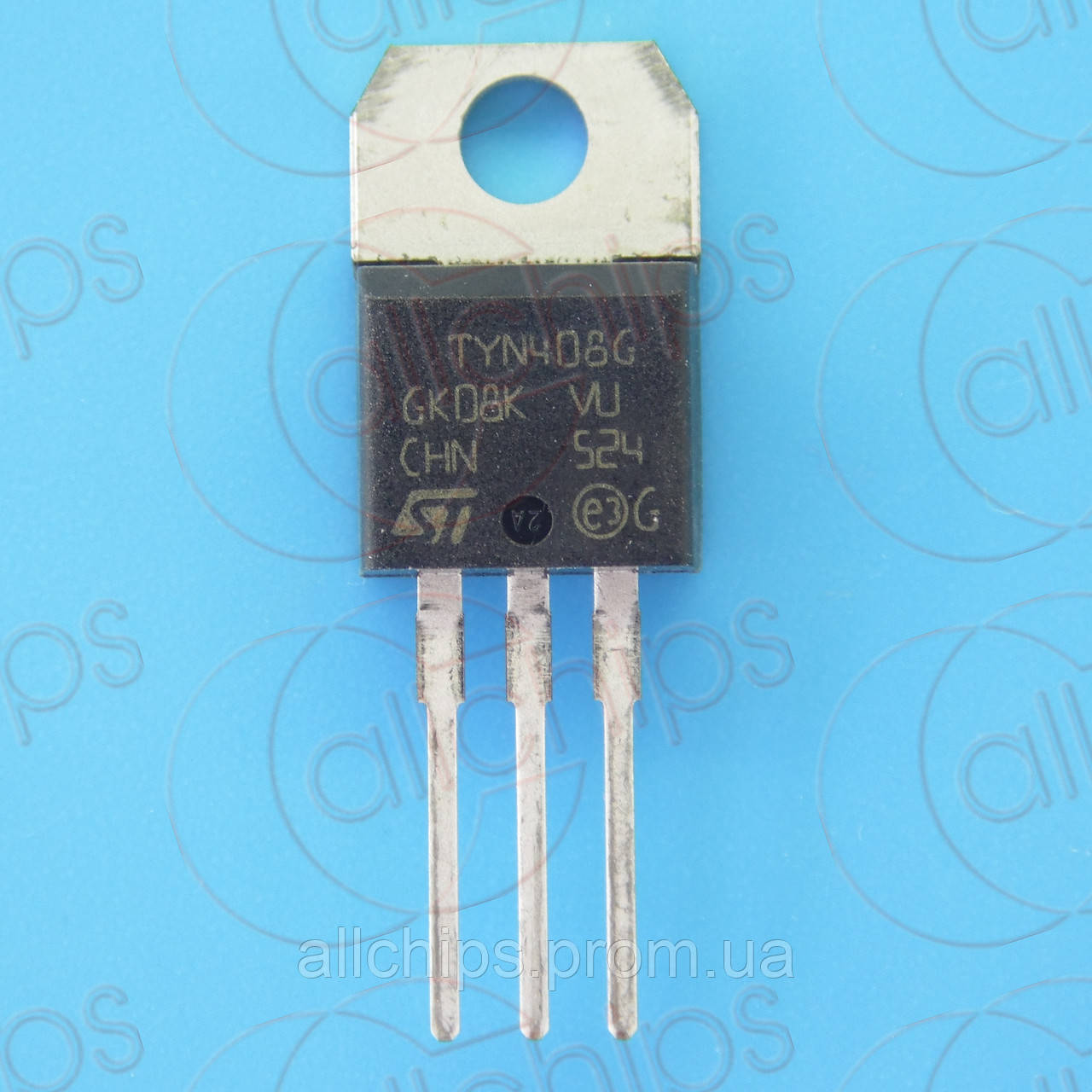 Тиристор 8А 400В ST TYN408G TO220, цена 100.28 грн — Prom.ua (ID#94231530)