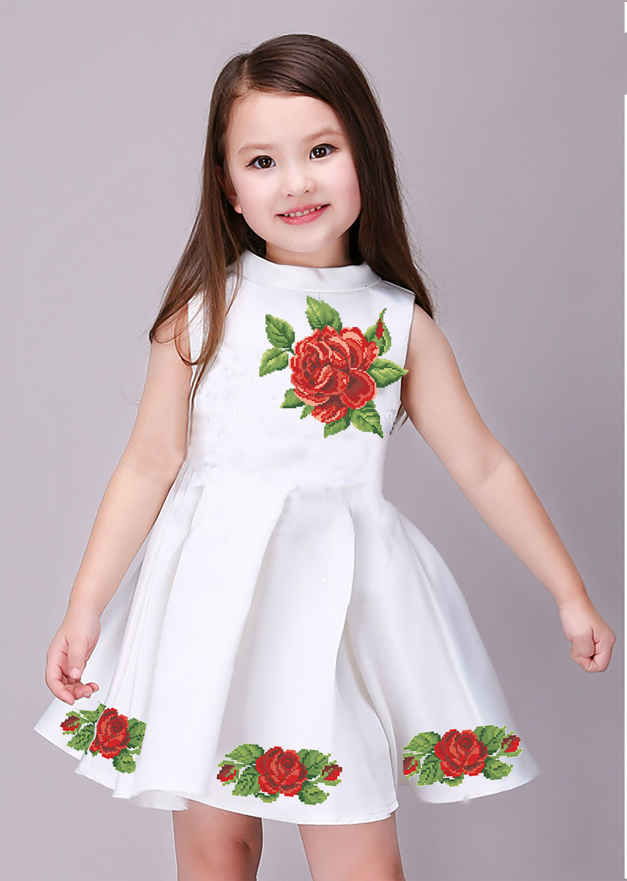 Заготовка для дитячого плаття №030-пд(с.к), фото 1