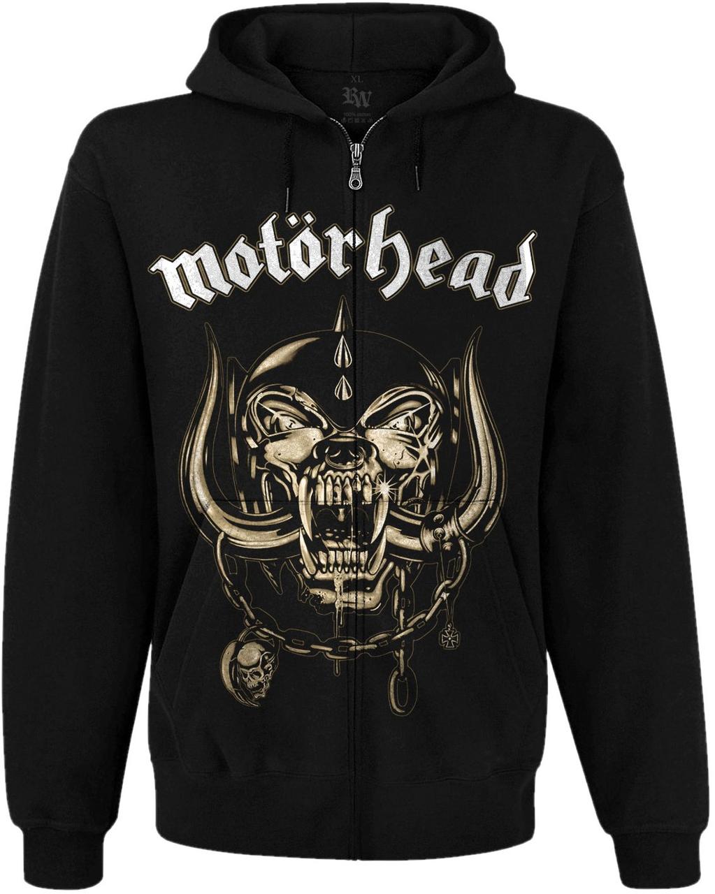 Худі Motorhead "England" на блискавці, Розмір XL