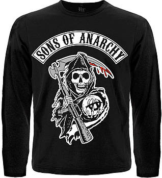 Футболка з довгим рукавом Sons Of Anarchy, Розмір L