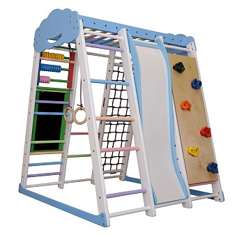 Спортивний комплекс для дому SportBaby «Акварелька Sky Plus 4», фото 1