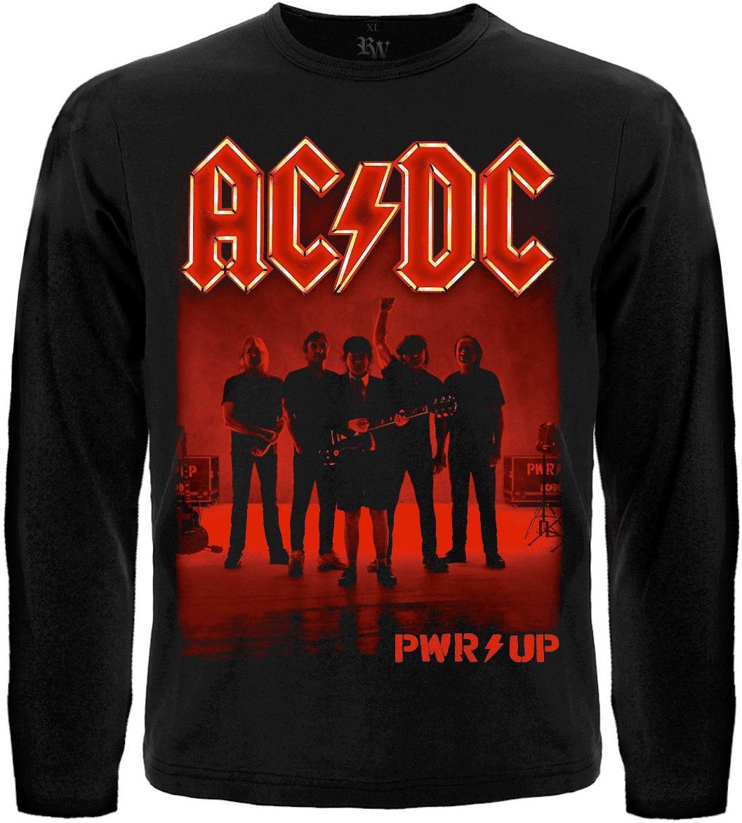 Футболка з довгим рукавом AC/DC (PWR UP band), Розмір XXL, фото 1