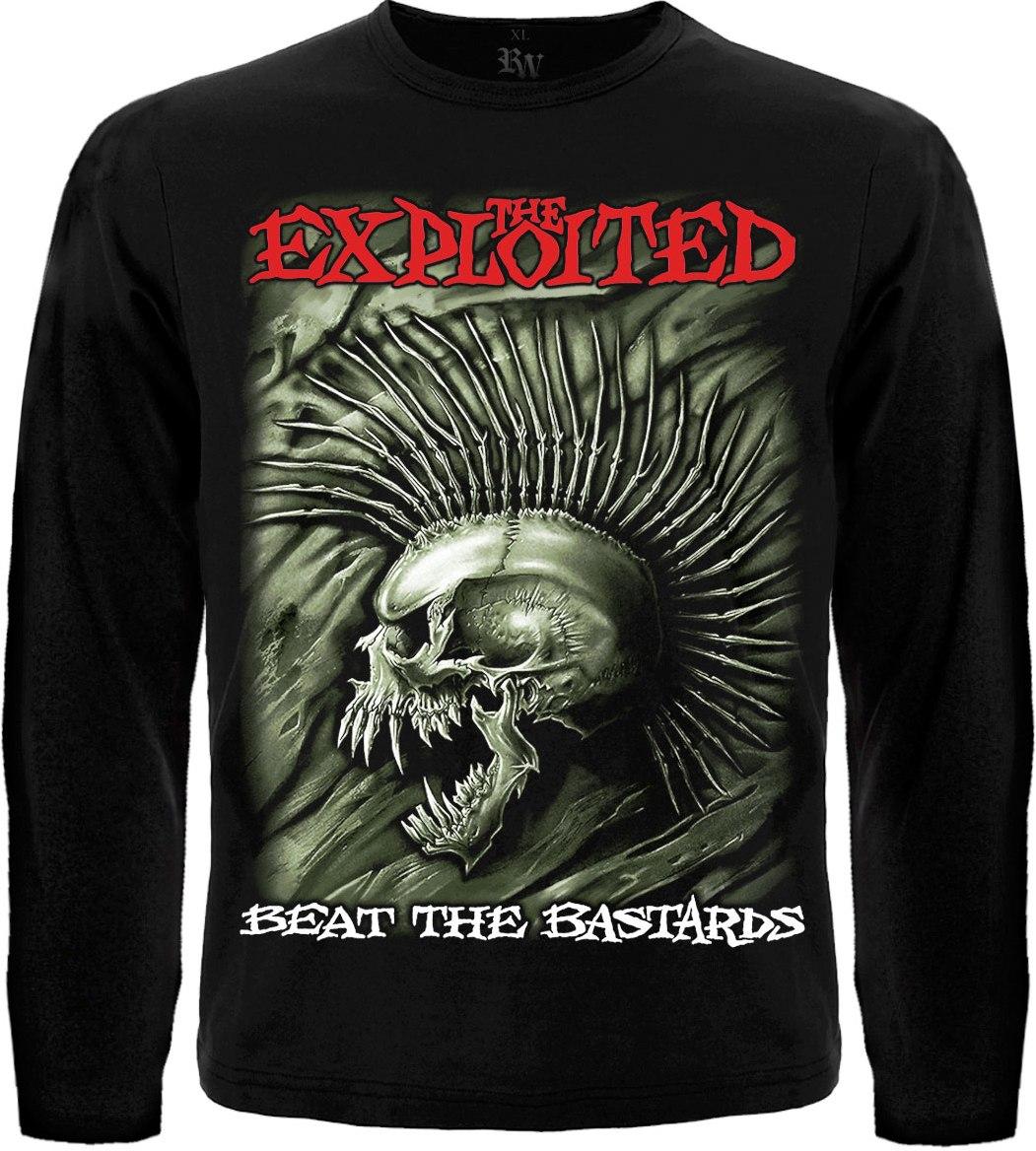 Футболка з довгим рукавом The Exploited "Beat The Bastards", Розмір S, фото 1