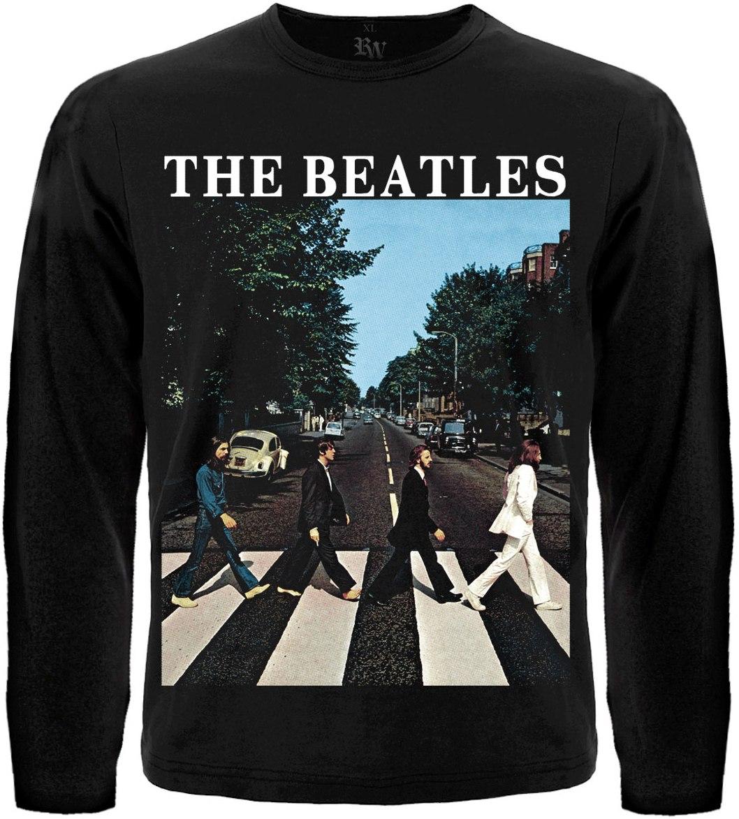 Футболка з довгим рукавом The Beatles "Abbey Road", Розмір M, фото 1