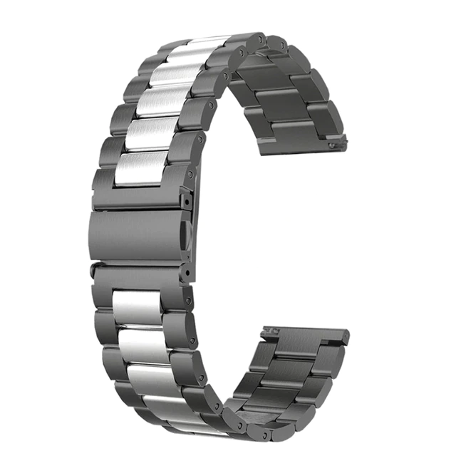 Браслет для Honor Watch 46mm Magic 2 / GS Pro (3 звена) черно ...