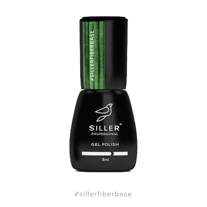 Siller Fiber Base — база для нігтів із нейлоновими волокнами, 8 мл