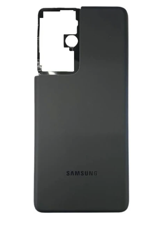 Задня кришка Samsung G998B Galaxy S21 Ultra 5G, чорна, Phantom Black, оригінал (Китай), фото 1