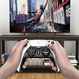 Геймпад бездротовий HOCO GM9 для Sony PlayStation 4, чорно-білий., фото 6