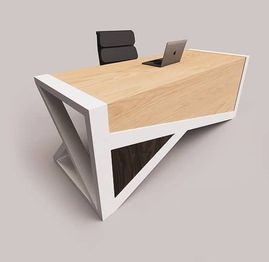 Офісний стіл у стилі Loft NS-1298 780x1300x700 мм Белый