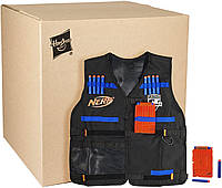 Набір Нерф Оригінал жилет + штани + пулі NERF Official Tactical Vest N-Strike Elite