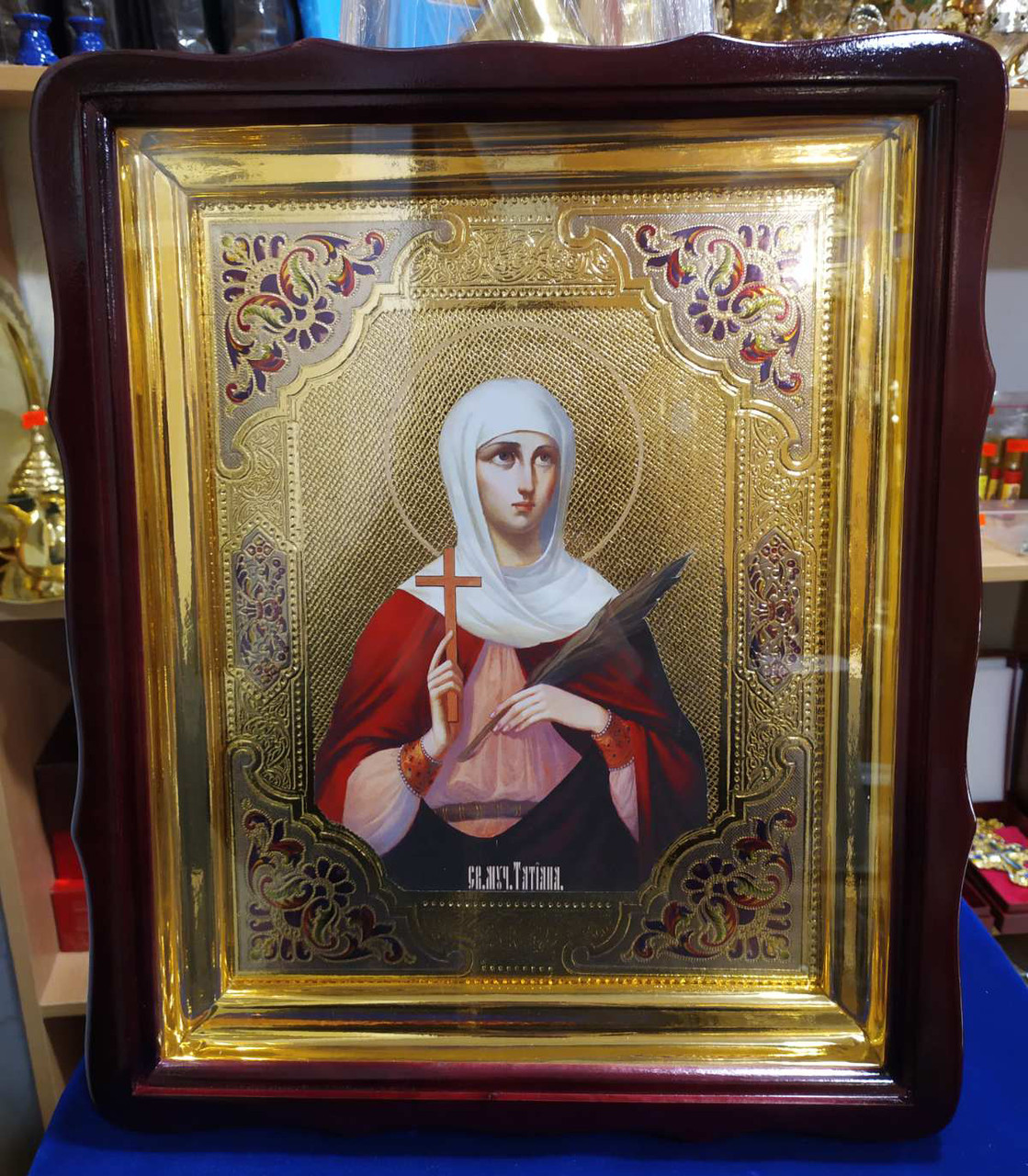 Святая мученица Татьяна икона для храма 40х35см: продажа, купить в ...