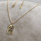 Підвіска, кулон з нержавіючої медичної сталі, фото 2