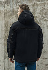 Зимняя куртка мужская Staff fo black от 0 до -20°C. чёрный BZP0179 S, 46, фото 2