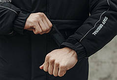 Зимняя куртка мужская Staff fo black от 0 до -20°C. чёрный BZP0179 S, 46, фото 3