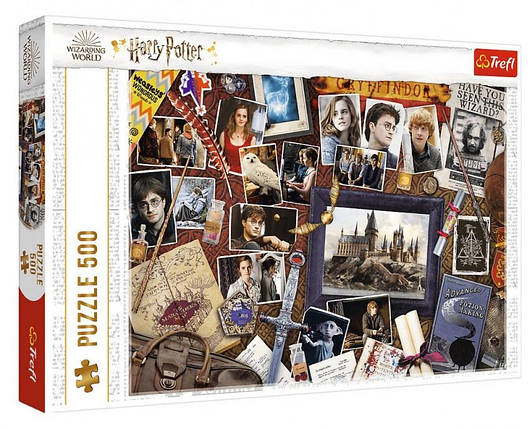 Пазл 500 ел. "TREFL" (Польща) / Гарі Поттер. Пам'ятка з Хогвардсу (37400), фото 1