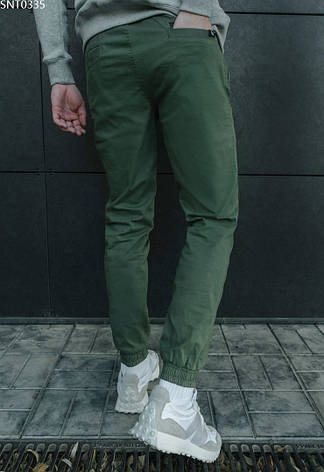 Мужские штаны Джоггеры Staff 03 khaki хаки SNT0335, фото 2