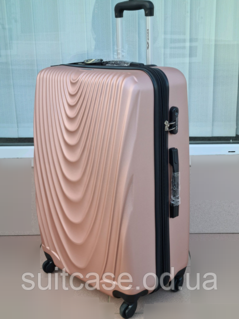 Чемодан Большой L на 4-х Колесах WINGS 304 Rose Gold — Купить Недорого ...
