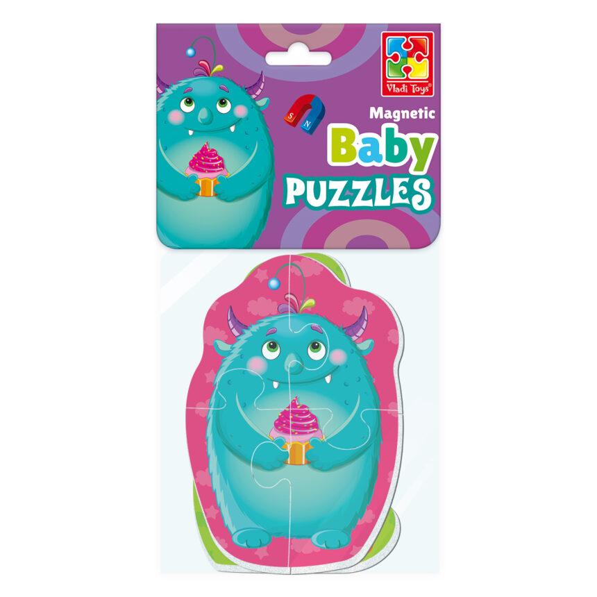 Магнітні беби пазли Vladi Toys Монстрики 2 шт. (VT3208-22)