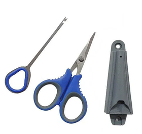 Рибальські ножиці для шнура з екстрактором 2 в 1, Рибальські ножиці для волосіні C60