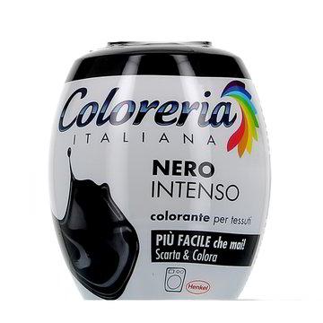 Фарба для тканини в пральній машині Coloreria Italiana Nero Intenso чорна 350 грам