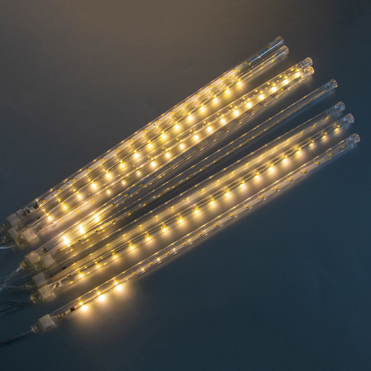 Світлодіодна гірлянда тануть бурульки G-558 Тепла біла 228Led 3м метеоритний дощ гірлянда (ST)