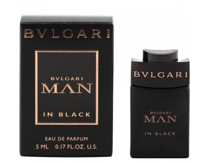 Мініатюра парфумованої води Bvlgari Man In Black 5ml оригінал, солодкий східний аромат для чоловіків, фото 1