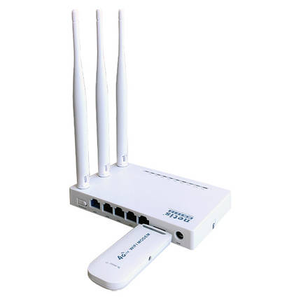 4G/3G Стаціонарний WI-FI роутер Netis 5230+4G Wi-Fi модем (Київстар, Lifecell, Vodafone), фото 1