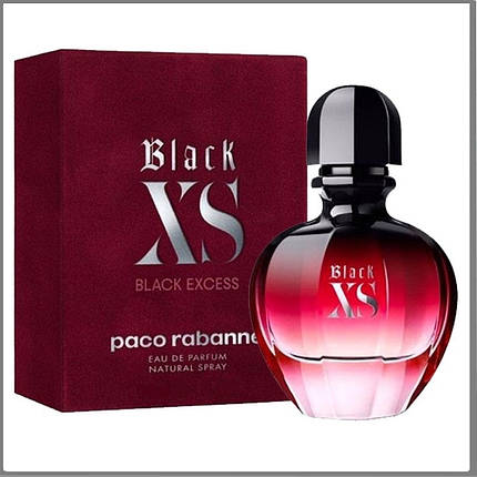 Paco Rabanne Black XS for Her Eau de Parfum парфумована вода 80 ml. (Пако Рабан Блек Ікс Ес Еау де Парфуми), фото 2