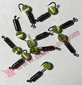 Блешня вольфрамова Bravo 2025-412 2,5 мм 0,37 гр. Ризький банан з вушком