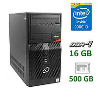 Игровой компьютер ПК Fujitsu P556 MT/ Core i3-6100/ 16 GB RAM/ 500 GB HDD/ GeForce GT 1030 2GB