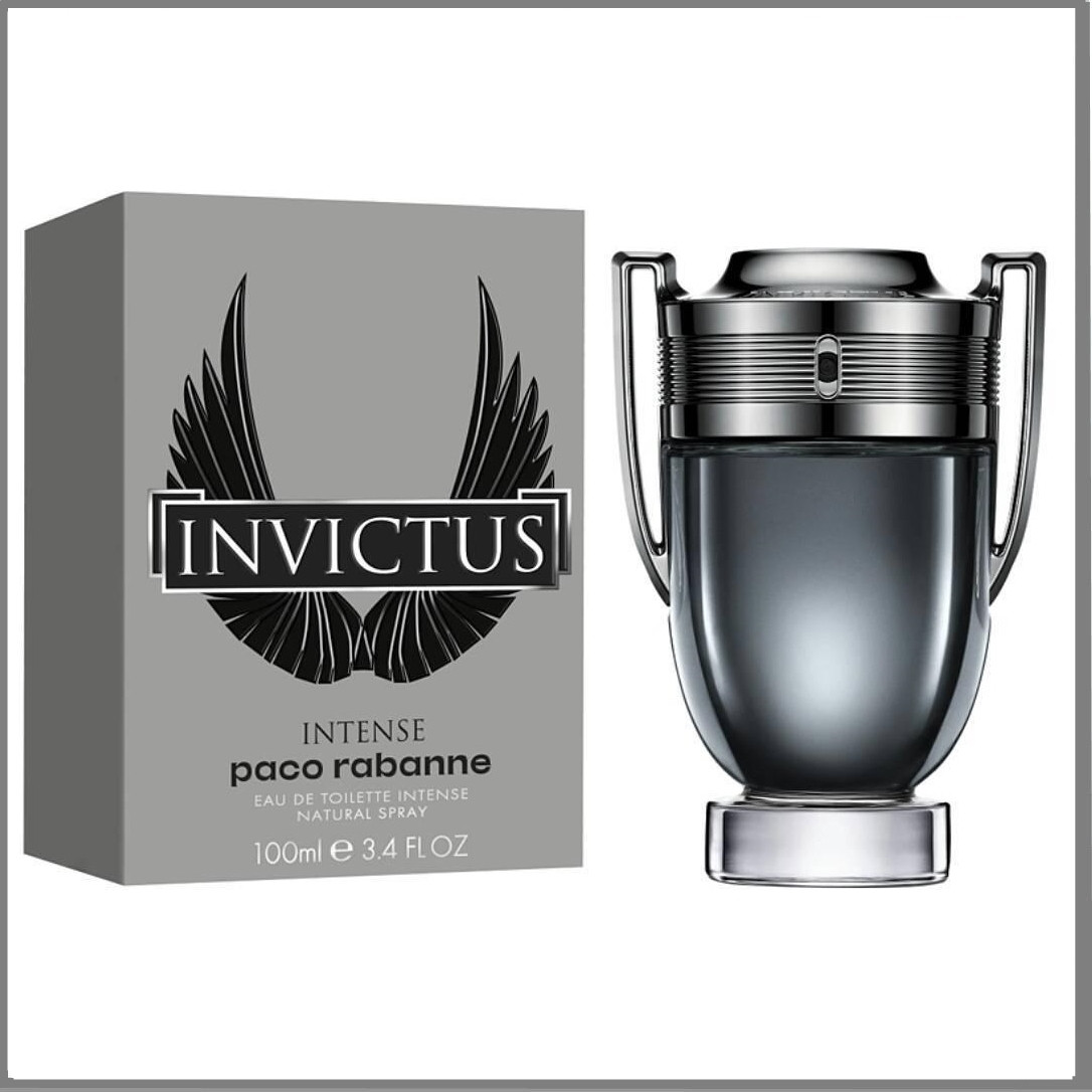 Paco Rabanne Invictus Intense туалетна вода 100 ml. (Пако Рабан Инвиктус Інтенс), фото 1