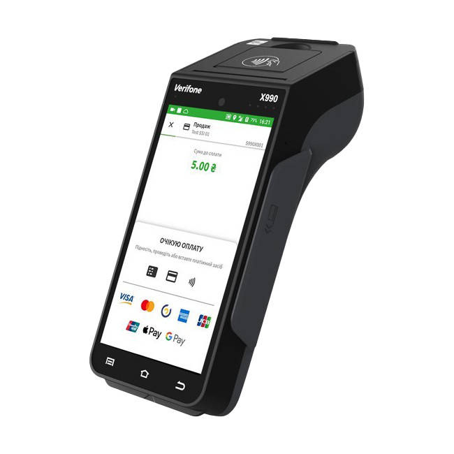 POS-термінал VERIFONE X990 мобільний, фото 4