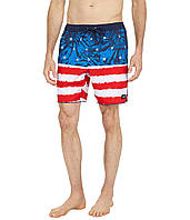 Шорты для плавания O'Neill Yes Toucan Volley Shorts Red/White/Blue - Оригинал