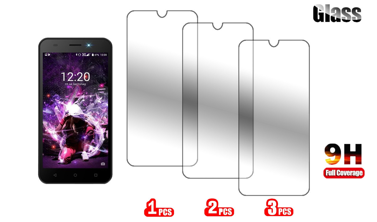 Захисне скло 2E E500A DualSim комплект 3 шт