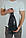 Чоловічий шкіряний рюкзак через плече Keizer K1156-black, фото 6