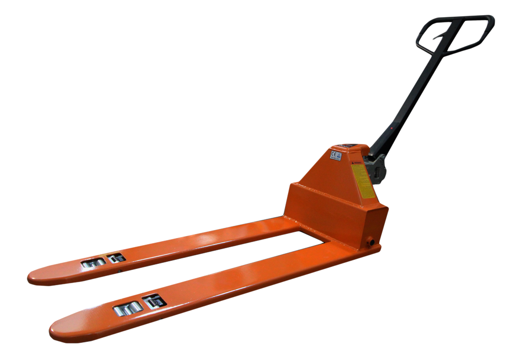 VULKAN Візок гідравлічний 1т/1150мм (рокла) з низьким профілем - мін. висота 35мм, фото 1