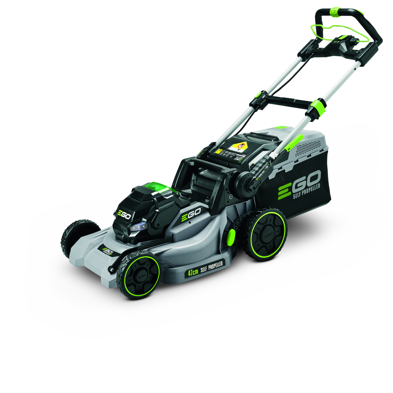 EGO Газонокосарка акум. LM1903E-SP KIT, 56В, ширина зрізу 47см, самохідна, акум. 5А*год + зарядний пристрій