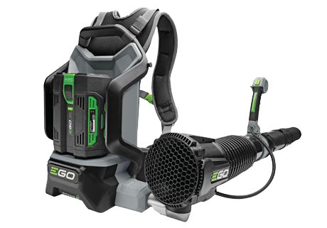 EGO Повітродувка ранцева акум. LB6002E KIT, 56В, 1020м3/год, акум. 5А*год + зарядний пристрій