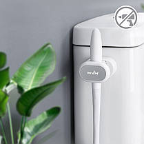 ДЕРЖАТЕЛЬ ДЛЯ ШВАБРЫ КЛЕЯЩИЙСЯ BP-19 WHITE/GRAY, фото 2