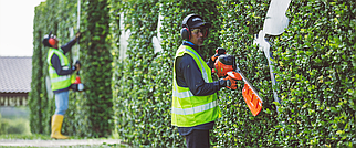 ECHO Мотоножиці HC-2810ES, 0,6кВт/0,8к.с., зріз 62см, односторонній зріз