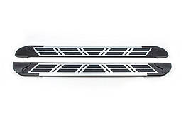 Бокові пороги для Suzuki SX4 S-Cross 2013-2016 Еркул (2 шт.)