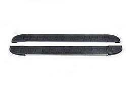 Бокові пороги для Jeep Cherokee KL 2013- рр. Еркул Алюміній (2 шт.)
