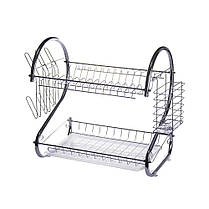 Сушарка для посуду kitchen storage rack 182296, фото 5